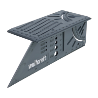 3D uholník WOLFCRAFT 5208 pokosový